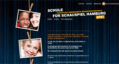 Desktop Screenshot of jugendschauspiel.de